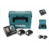 Makita 196693-0, Akku, Lithium-Ion (Li-Ion), 3 Ah, 18 V, , Schwarz, Türkis