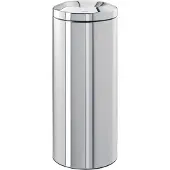 Brabantia Flammenfester Mülleimer Silber Edelstahl 30L