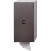 Qbic-Line Toilettenpapierspender Einzelblatt QTT2 SSL Edelstahl matt gebürstet