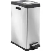 EKO - Rejoice Treteimer 30 Liter - Stainless steel Plastic - Matt Edelstahl