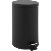 EKO Tritt-Mülleimer 20 Liter - Schwarz