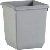 V-Part Papierkorb Polypropylen 21 L 28 (B) x 28 (T) x 31 (H) cm Grau