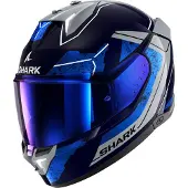 Shark Skwal i3 Rhad Helm, blau/silber, 2XL (63/64)