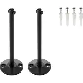 SLV 186340 UMLENKER, für TENSEO Niedervolt-Seilsystem, lang, schwarz, 2 Stück