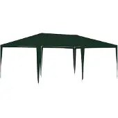 vidaXL Profi-Partyzelt 4×6 m Grün 90 g/m²