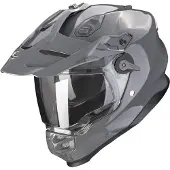 Scorpion ADF-9000 Air Solid Cement Grau Endurohelm Größe XS