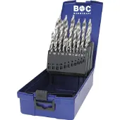Bohrcraft KG13 TURBO STEP HSS-G DIN 338 TURBO STEP P+ / 25-tlg.