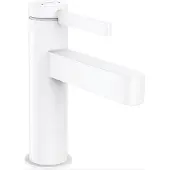 Hansgrohe Einhebel-Waschtischmischer FINORIS 100 m PO Ablaufgarnitur 1 1/4Zoll mattweiß mattweiß