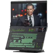Mobile Pixels Geminos, 61 cm (24"), 1920 x 1080 Pixel, Quad HD, Schwarz