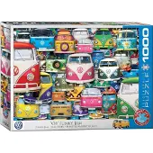 Eurographics 1000 Teile - VW Bus - Funky Jam, 48x68cm, White