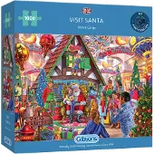 Gibsons Puzzle Visit Santa 1000 Teile