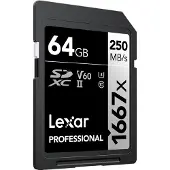 Lexar SDXC Professional 64 GB 1667x UHS-II