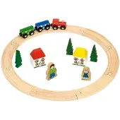 Bigjigs Holzeisenbahn - Mein erstes Schienenset