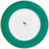 Pip studio Frühstücksteller Love Birds Emerald 21 cm (6er-Set)