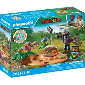 Playmobil Stegosaurus Nest Mit Eierdieb Konstruktionsspiel