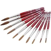 Creativ Company Aquarellpinsel Set - 10 Stück - Malen