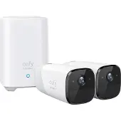 Eufy eufyCam 2 Pro, IP-Sicherheitskamera, Innen & Außen, Verkabelt & Kabellos, Amazon Alexa & Google Assistant, Wand, Weiß