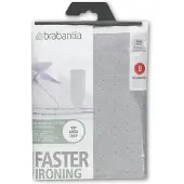 Brabantia 317705, Silikon, Grau, 1240 mm, 380 mm