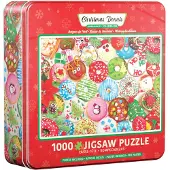 Eurographics Puzzle in Blechdose Weihnachtsdonuts 1000 Teile