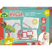 Lena Kreativset "Mosaik Set Panorama XL color", bunt, Kreativsets, Kinder, Kunststoff, Kreativset, Made in Europe