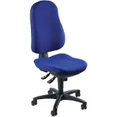 Topstar Bürodrehstuhl Support SY ohne Armlehnen, royalblau