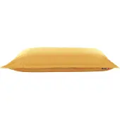 Beliani Sitzsack mit Innensack für In- und Outdoor 180 x 230 cm gelb FUZZY