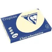 Clairefontaine Elfenbein A3 Farbiges Papier 120 g/m² (250 Blatt)
