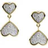 Fossil Schmuck 'Sutton' Damen Ohrstecker aus Edelstahl - Gold JF03939710