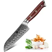 Xinzuo - Damast Kleines Santokumesser - B13R Yu Serie