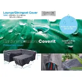 Garden Impressions Schutzhülle »Coverit«, für Lounge Minesota - schwarz