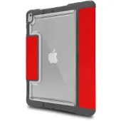 STM Dux Plus DUO Tablet-Cover Apple iPad 10.2 (Gen.9, 2021), iPad 10.2 (Gen.8, 2020), iPad 10.2 (Gen.7, 2019) 25,9 cm (10,2) Book Cover Rot (transparent) -222-237JU-02