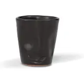 Dutchdeluxes Espressotasse Dented Cup Black Matt 130ml