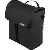 Gazelle Deluxe Fahrradtasche, Einzelne Fahrradtasche, Schwarz, 17,5 l