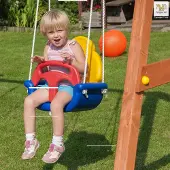 Fungoo Baby-Schaukel mitwachsend und umbaubar