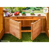 Fungoo , Modul "Toybox", teak, große Spielzeugbox
