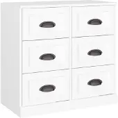 vidaXL Sideboard Weiß 70x35,5x67,5 cm Holzwerkstoff