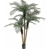 Silk-ka Künstliche Zimmerpflanze Palme Phoenix Grün 183 cm