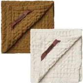 Humdakin Geschirrtuch Waffle Sunset & Shell (Set von 2)