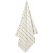 Humdakin Duschtuch Check White / Brown (60 x 130 cm)