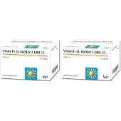 Kvp Vitamin D3 Köhler 2000 IE Kapseln Doppelpack 2x120 St