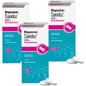Sandoz Magnesium-243Mg 3er-Pack 3x40 St Brausetabletten