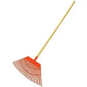 EDM Großer Gartengreifer 55x31x116cm Orange Farbe