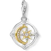 Thomas Sabo Charm-Einhänger Mond & Stern beweglich 1815-414-7
