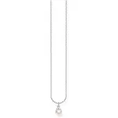 Thomas Sabo KE2076-082-14-L45v Silberhalskette für Damen Perle
