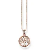 Thomas Sabo Kette Baum der Liebe roségold