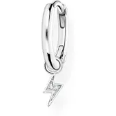 Thomas Sabo Einzel Creole mit Blitz Anhänger Silber