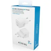 Aisens GaN Wall Charger ASCH-35W1P022-W/ 1xUSB Type-C/ 35W