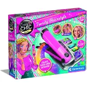 Clementoni Crazy Chic Trendy Hairstyle, Haarschmuck-Set für Kinder, 6 Jahr(e), Mehrfarbig