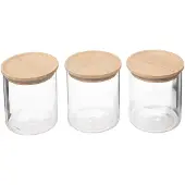 5five Simply Smart Glasgewürzbehälter, luftdicht, 350 ml, 3er-Set