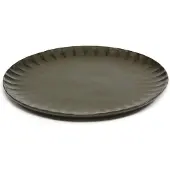 Serax Frühstücksteller Inku Tableware Green M 21 cm